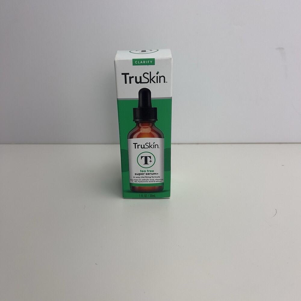 True Skin Tea Tree Super Serum for Face Clarifying Facial Serum w Tea Tree 1 oz